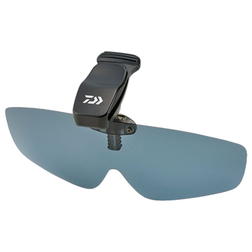 中壢紅海釣具【DAIWA】DQ-8037 夾帽式偏光眼鏡 4C 6C 灰色鏡片 帽夾偏光鏡 釣魚眼鏡 戶外遮光 太陽眼鏡-規格圖4