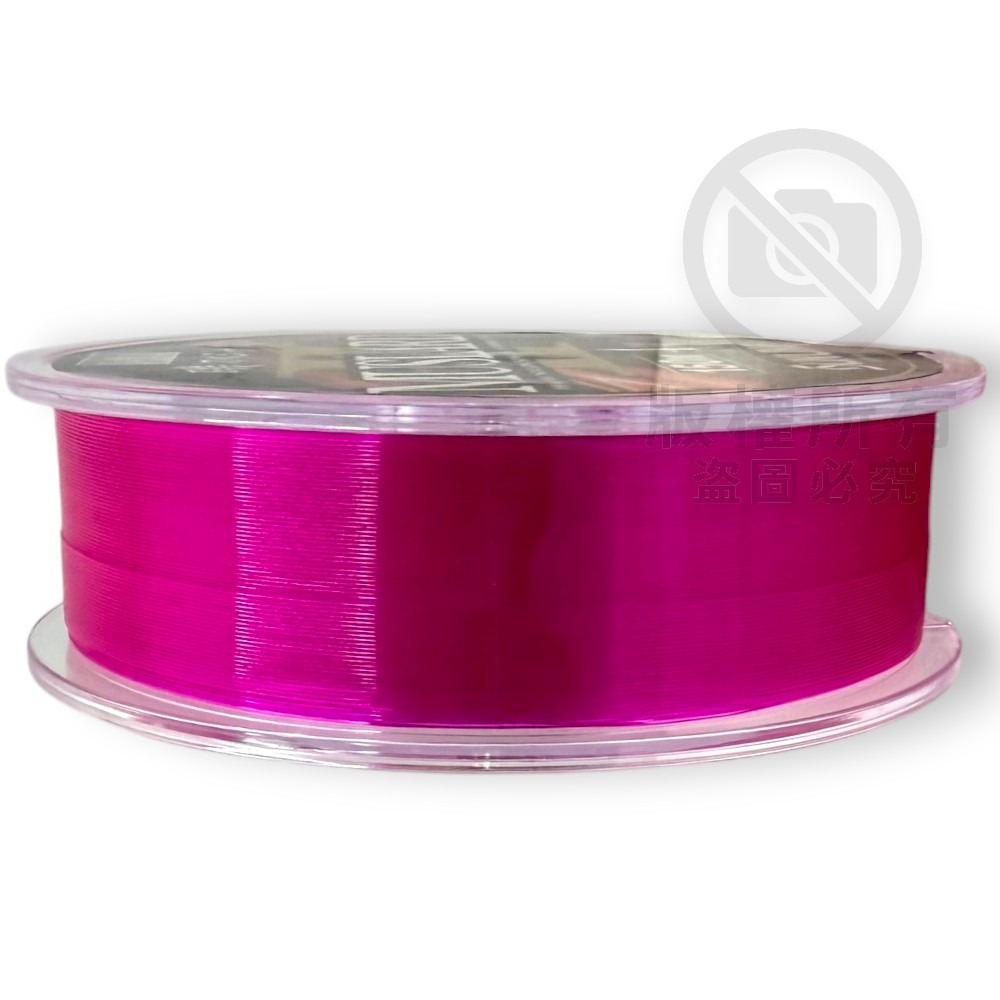 中壢鴻海釣具【SUNLINE】磯スペシャル 競技 MUSLARD II 桃粉色 粉 螢光粉 磯釣 母線 半沉水線-細節圖2