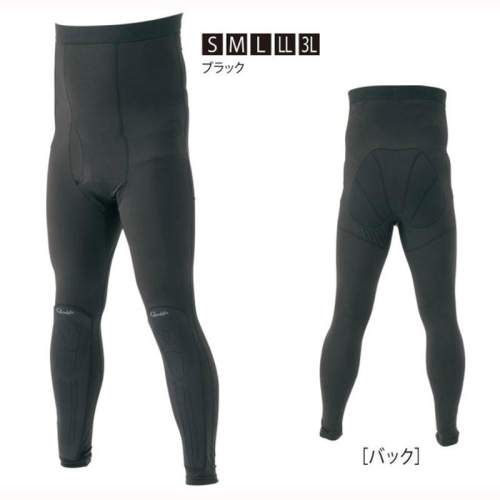 鴻海釣具企業社《gamakatsu》GM-3593 2WAY 防磨 護膝護臀 內搭褲