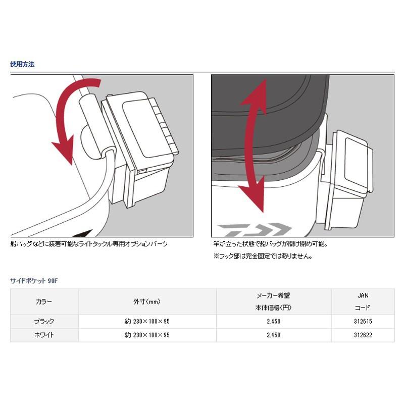 鴻海釣具企業社《DAIWA》硬式側蓋 90 F 置物盒-細節圖3