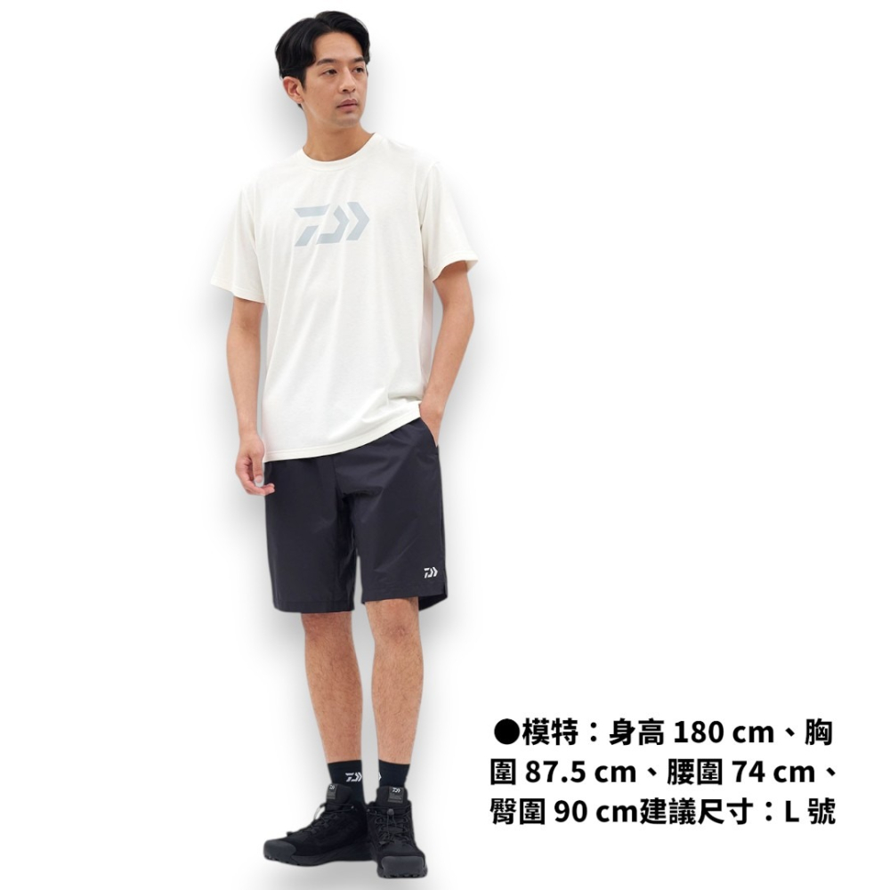 中壢紅海釣具【DAIWA】DP-5126 Pertex® 黑色輕量機能釣魚短 [26年春夏款]-細節圖3
