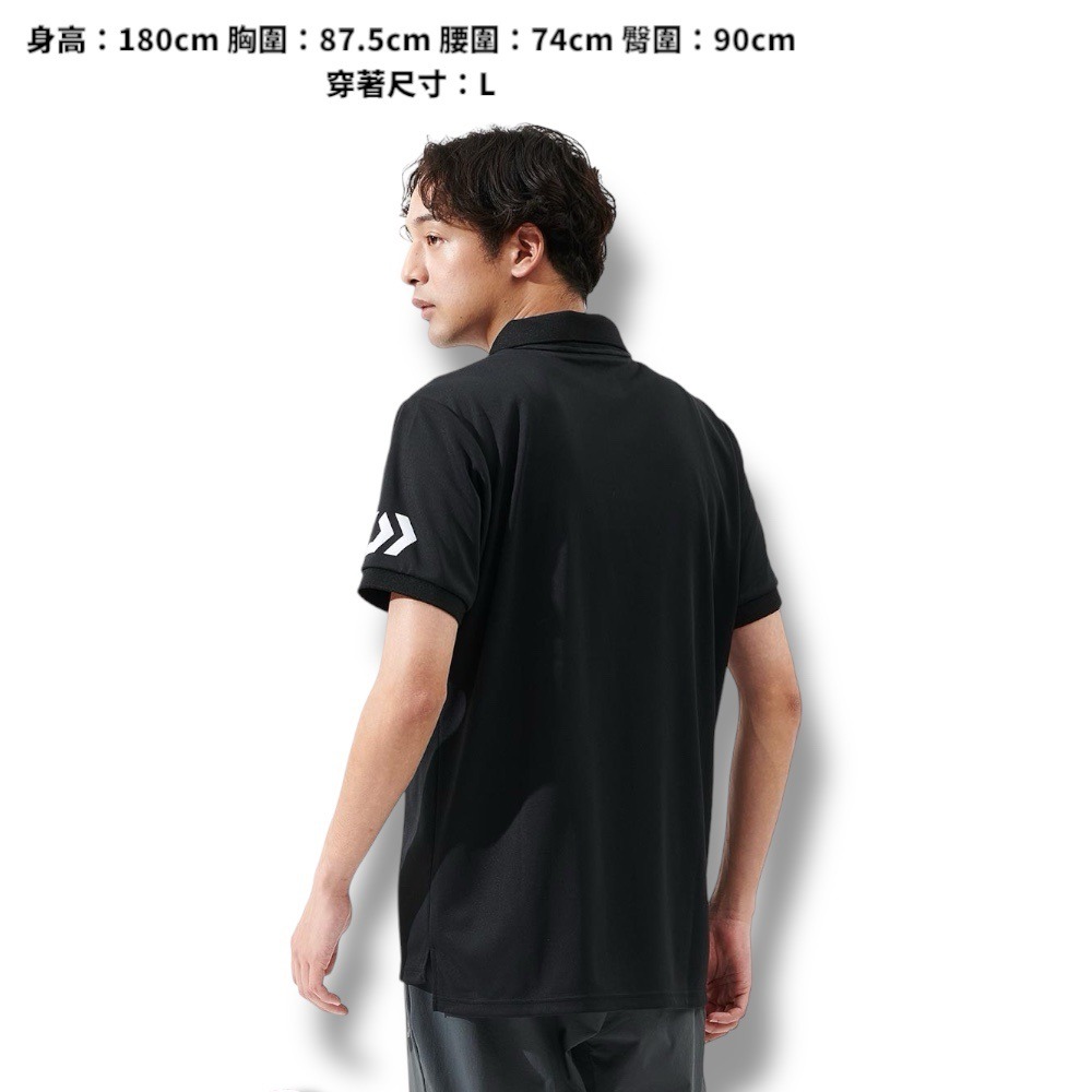 紅海釣具企業社【DAIWA】 DE-7925  吸水速乾短袖POLO 衫 [25年春夏款]-細節圖7