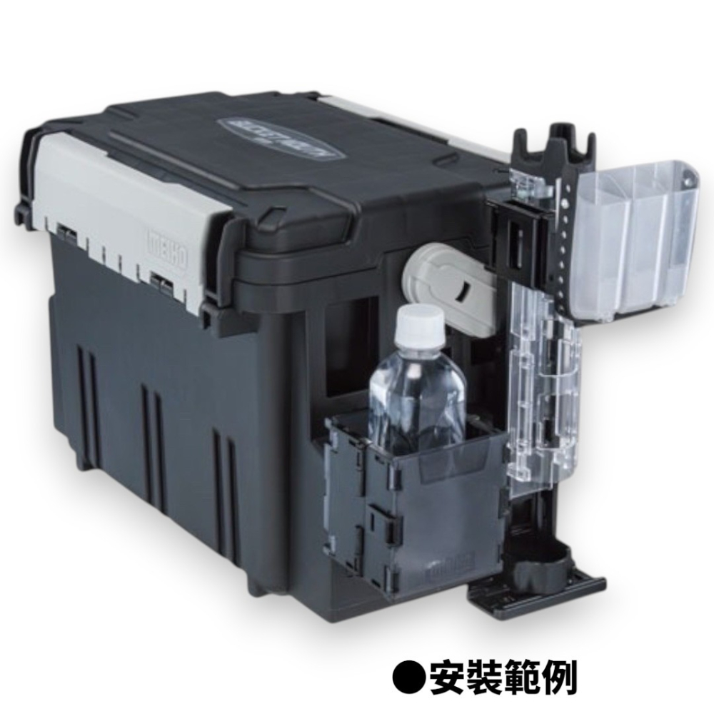鴻海釣具企業社【MEIHO】明邦 BM-5000 黑色 / 橘色釣魚工具箱 工具盒  (一個一運費。限宅配) 全館最低價-細節圖4