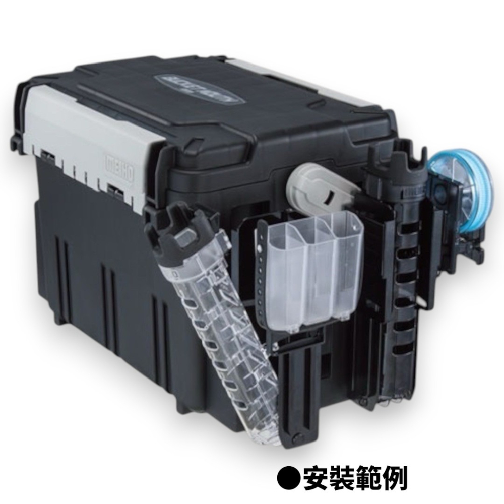 鴻海釣具企業社【MEIHO】明邦 BM-5000 黑色 / 橘色釣魚工具箱 工具盒  (一個一運費。限宅配) 全館最低價-細節圖5