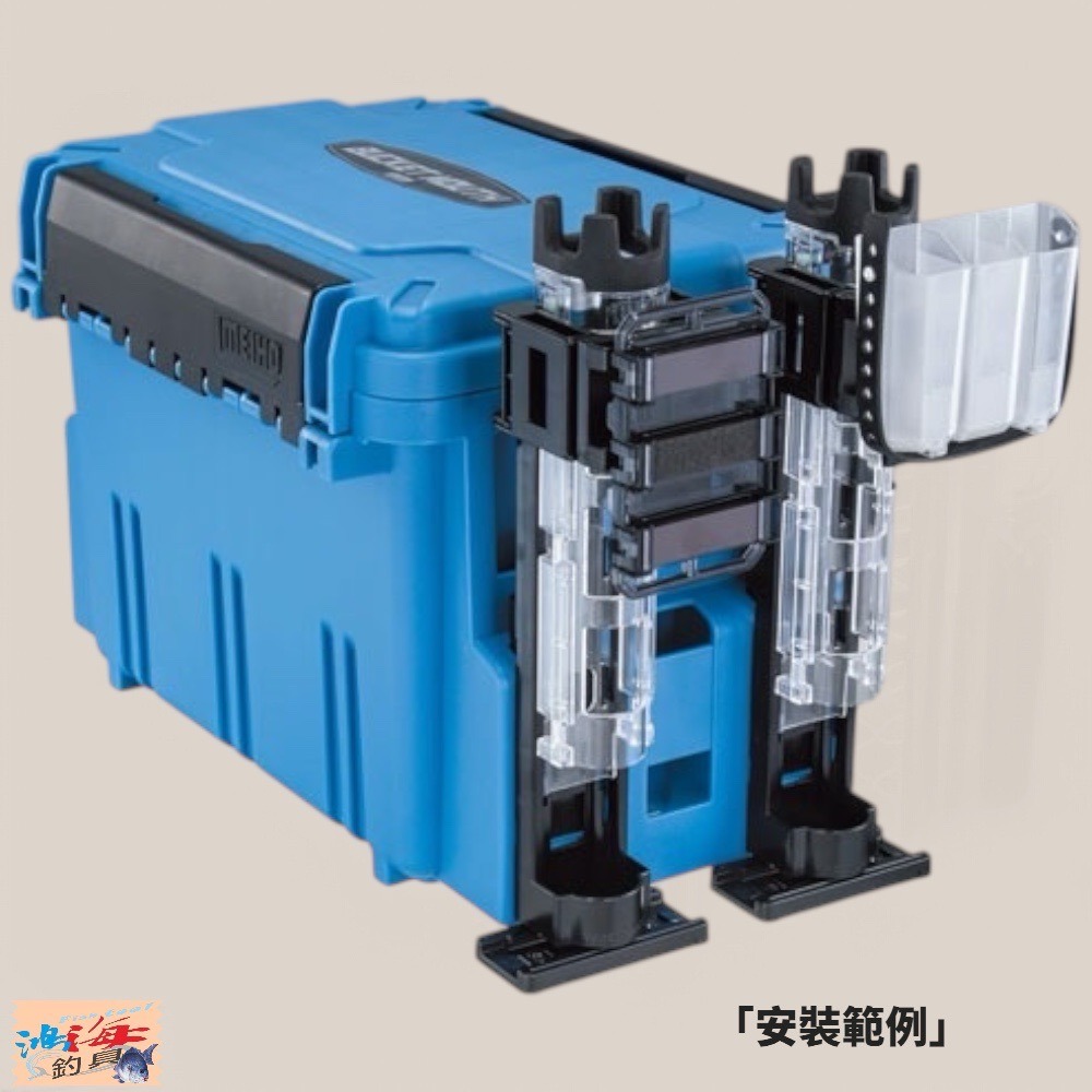 鴻海釣具企業社【MEIHO】明邦 BM-5000 黑色 / 橘色釣魚工具箱 工具盒  (一個一運費。限宅配) 全館最低價-細節圖6