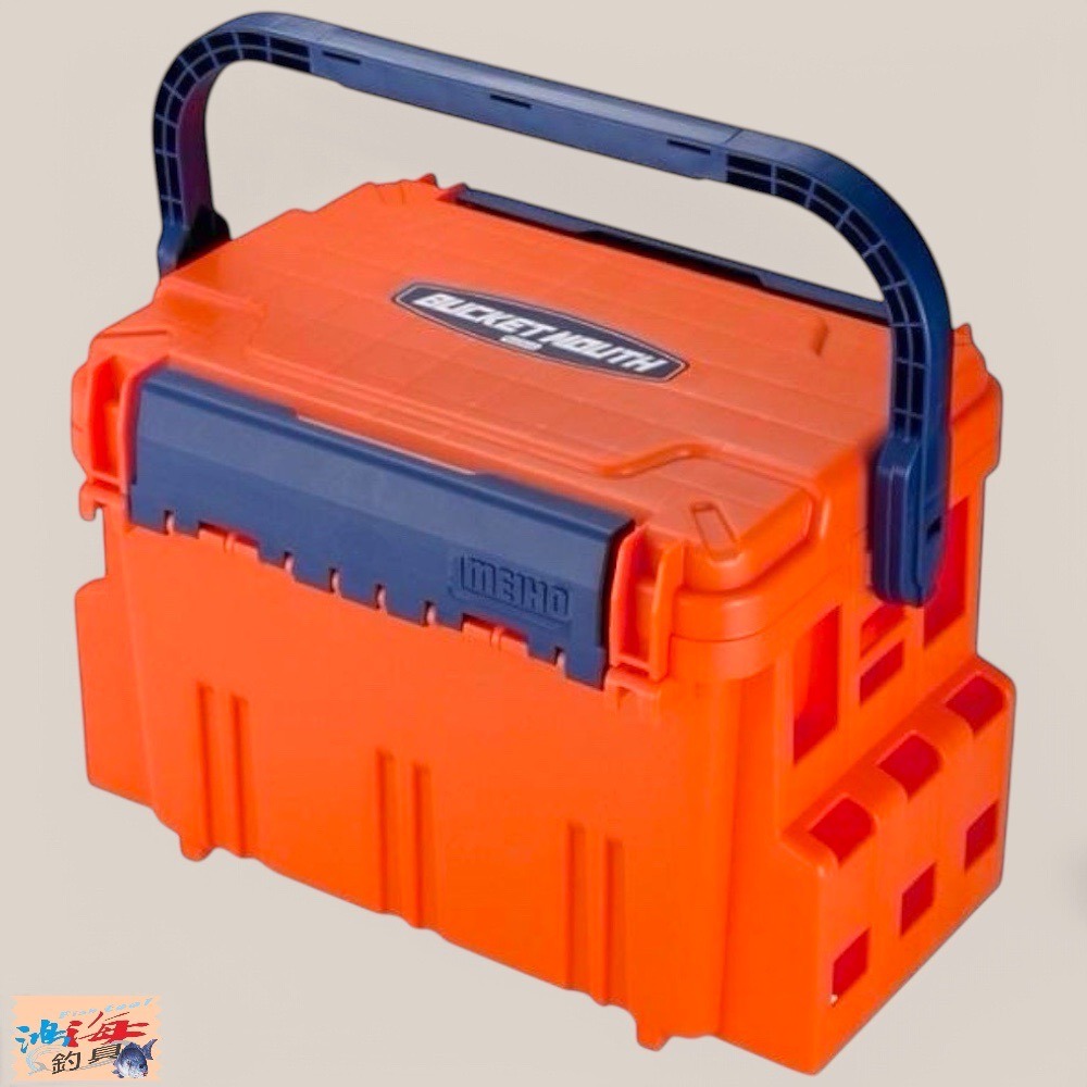 鴻海釣具企業社【MEIHO】明邦 BM-5000 黑色 / 橘色釣魚工具箱 工具盒  (一個一運費。限宅配) 全館最低價-規格圖11