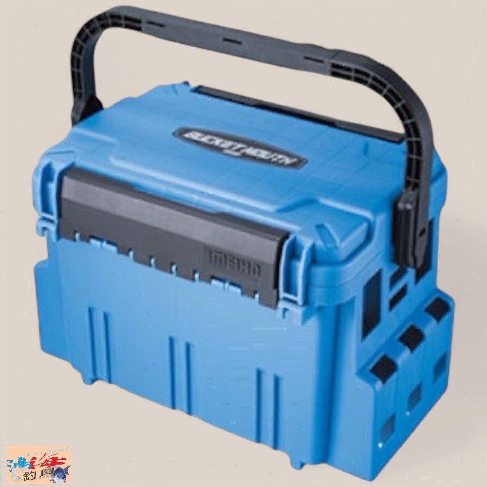 鴻海釣具企業社【MEIHO】明邦 BM-5000 黑色 / 橘色釣魚工具箱 工具盒  (一個一運費。限宅配) 全館最低價-規格圖11