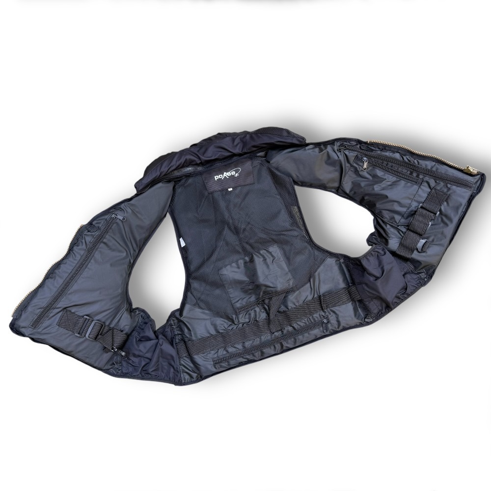 中壢紅海釣具【pokee】PK-1802 救生衣 釣魚救生背心-細節圖5