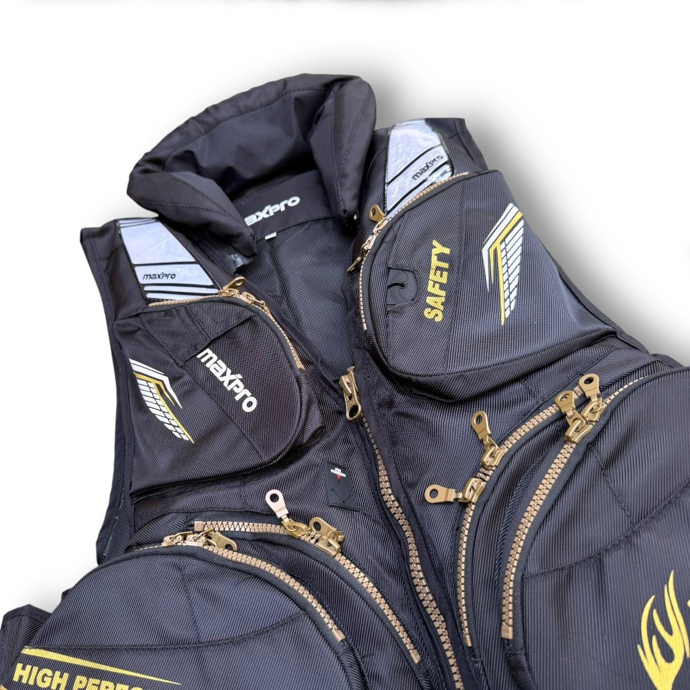 中壢紅海釣具【pokee】PK-1802 救生衣 釣魚救生背心-細節圖6