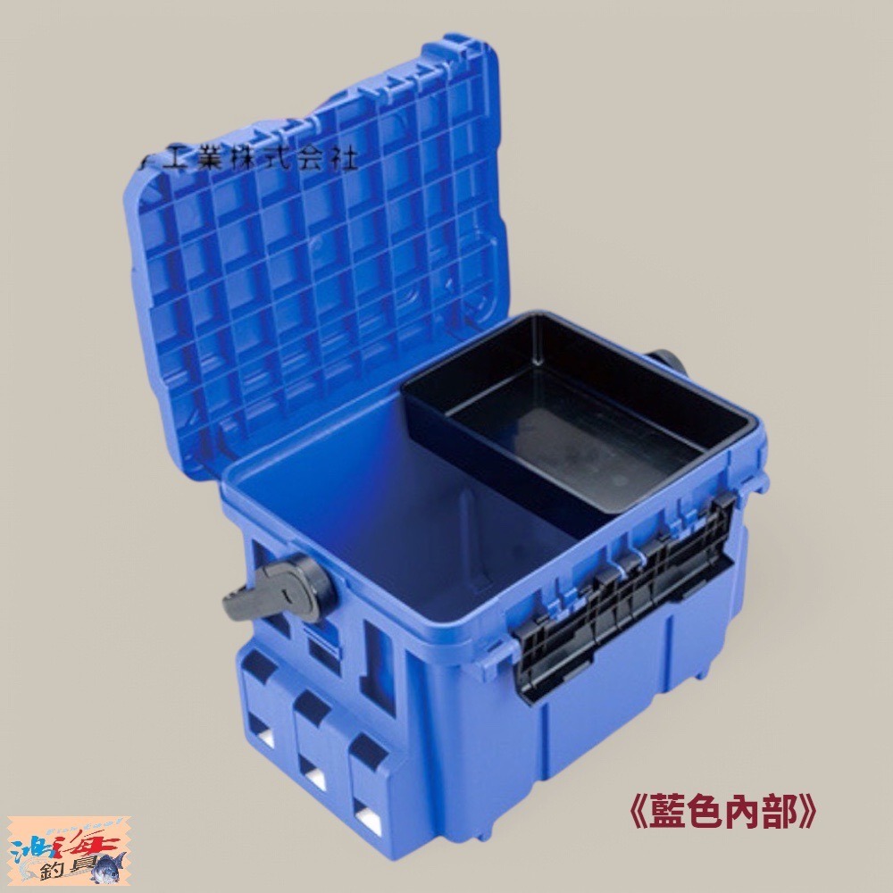 中壢鴻海釣具【MEIHO】明邦 BM-7000 黑色藍色綠色 釣魚工具箱 明邦工具箱 船釣收納箱 (一個一運費。限宅配)-細節圖3