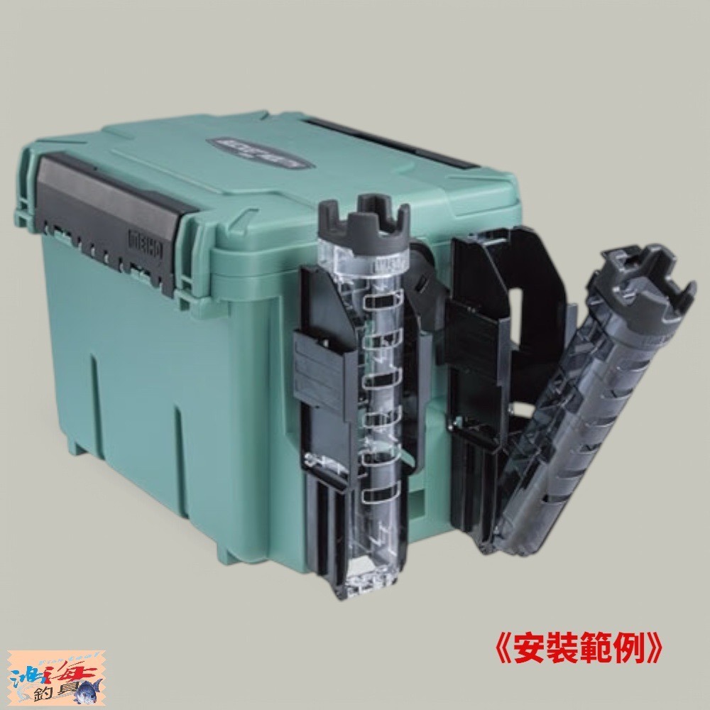 中壢鴻海釣具【MEIHO】明邦 BM-7000 黑色藍色綠色 釣魚工具箱 明邦工具箱 船釣收納箱 (一個一運費。限宅配)-細節圖8