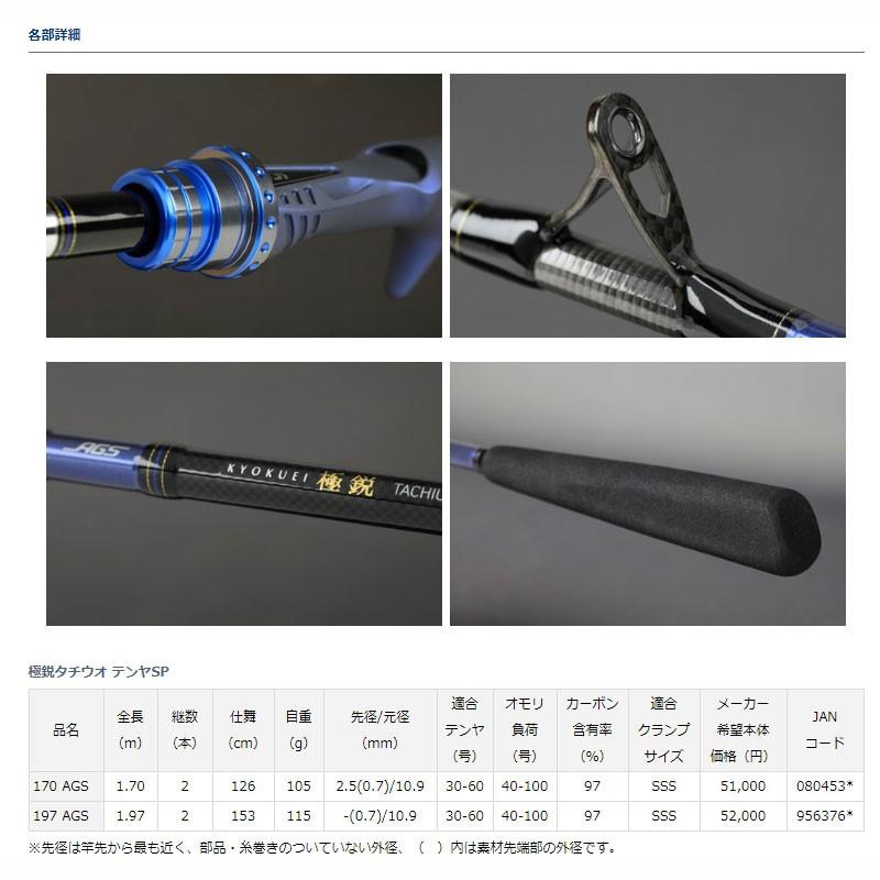 鴻海釣具企業社《DAIWA》極銳 TACHIUO TENYA SP 197AGS 天亞竿-細節圖4