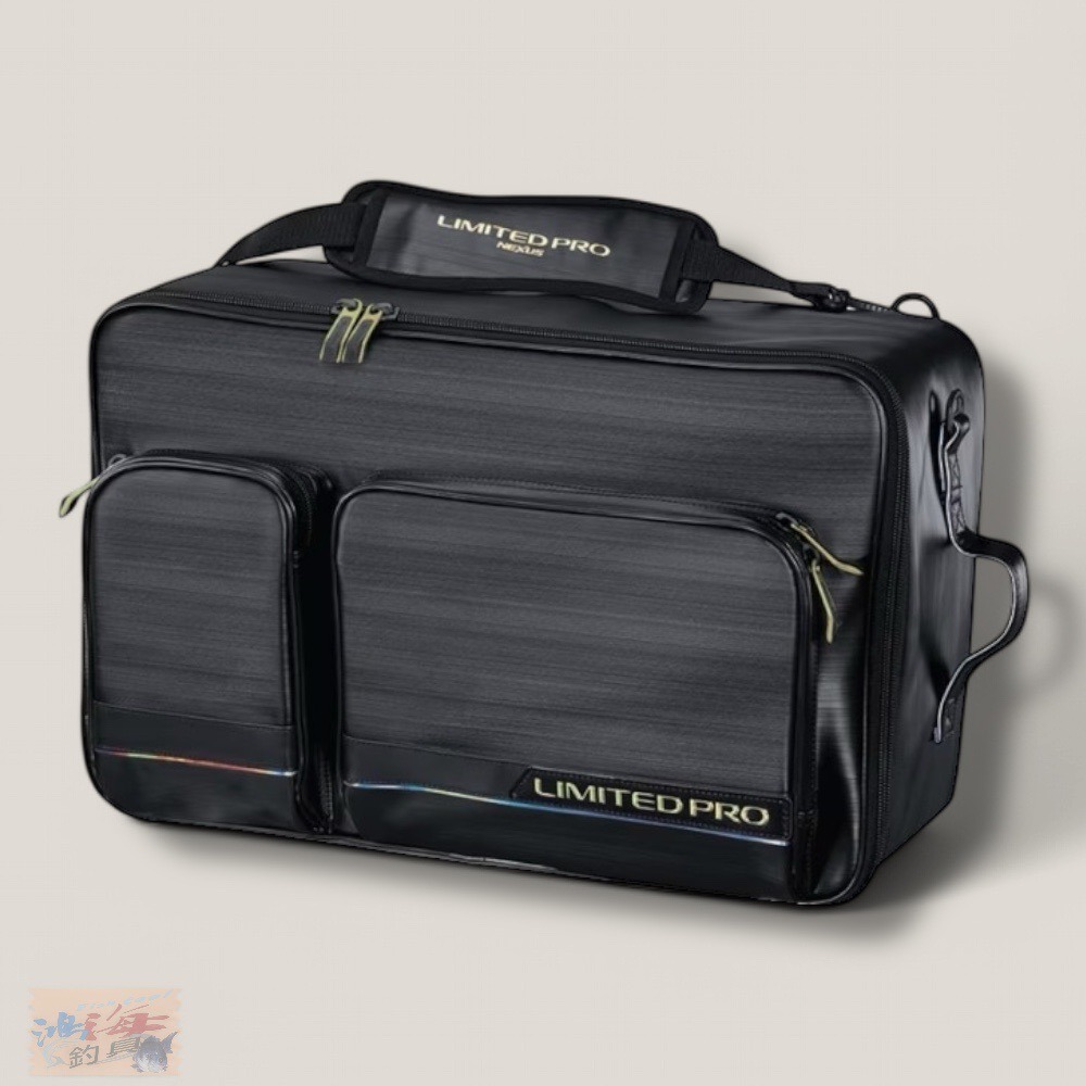 紅海釣具企業社【SHIMANO】LIMITED PRO BA-134P 45L 黑色收納箱 旅行袋 收納袋 遠征袋-細節圖2