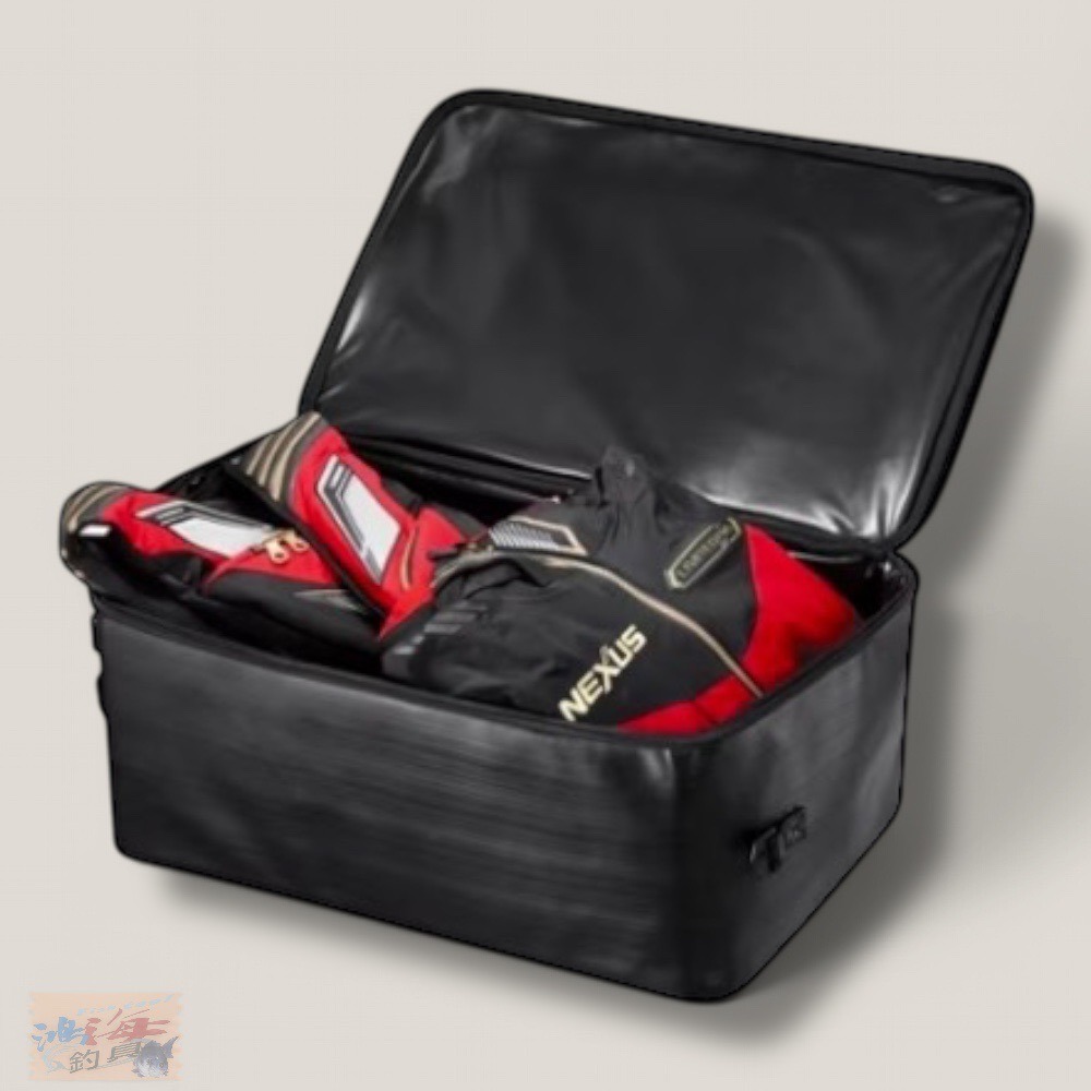 紅海釣具企業社【SHIMANO】LIMITED PRO BA-134P 45L 黑色收納箱 旅行袋 收納袋 遠征袋-細節圖4