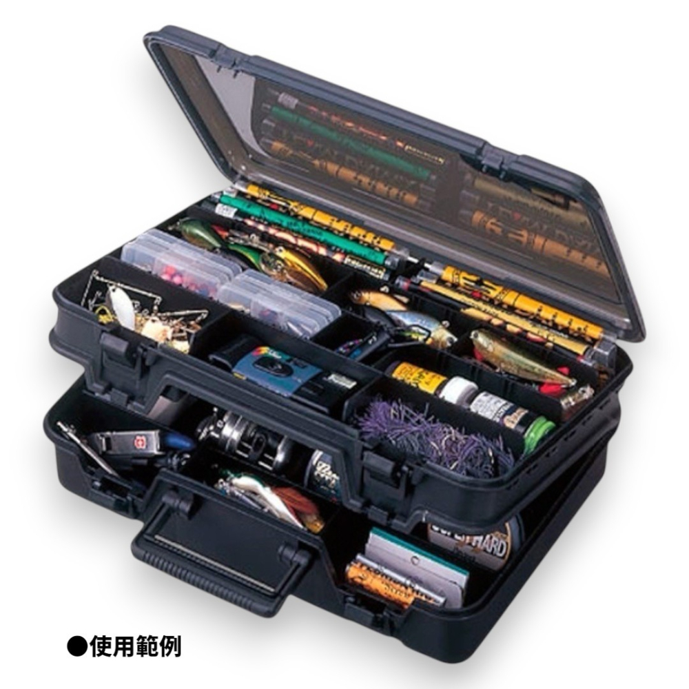 紅海釣具企業社【明邦 MEIHO】日本製  VS-3070 大容量雙層工具箱 工具盒-細節圖4
