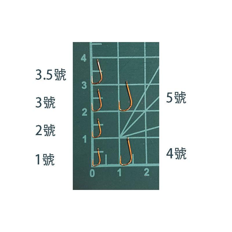 鴻海釣具企業社 《HARiMitsu》 金袖スレ(40) 金鉤 無倒鉤 鯽魚 鯉魚 魚勾 魚鉤 釣鉤 溪釣 池釣 溪流-細節圖6