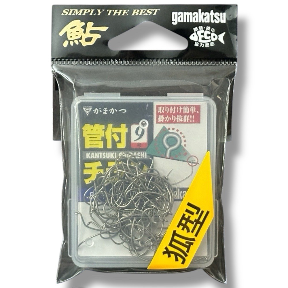 【紅海釣具企業社】《gamakatsu》管付狐型鉤 狐型鉤 日本原裝  香魚鉤 管付泰國蝦鉤 最低價 熱銷蝦鉤-規格圖9