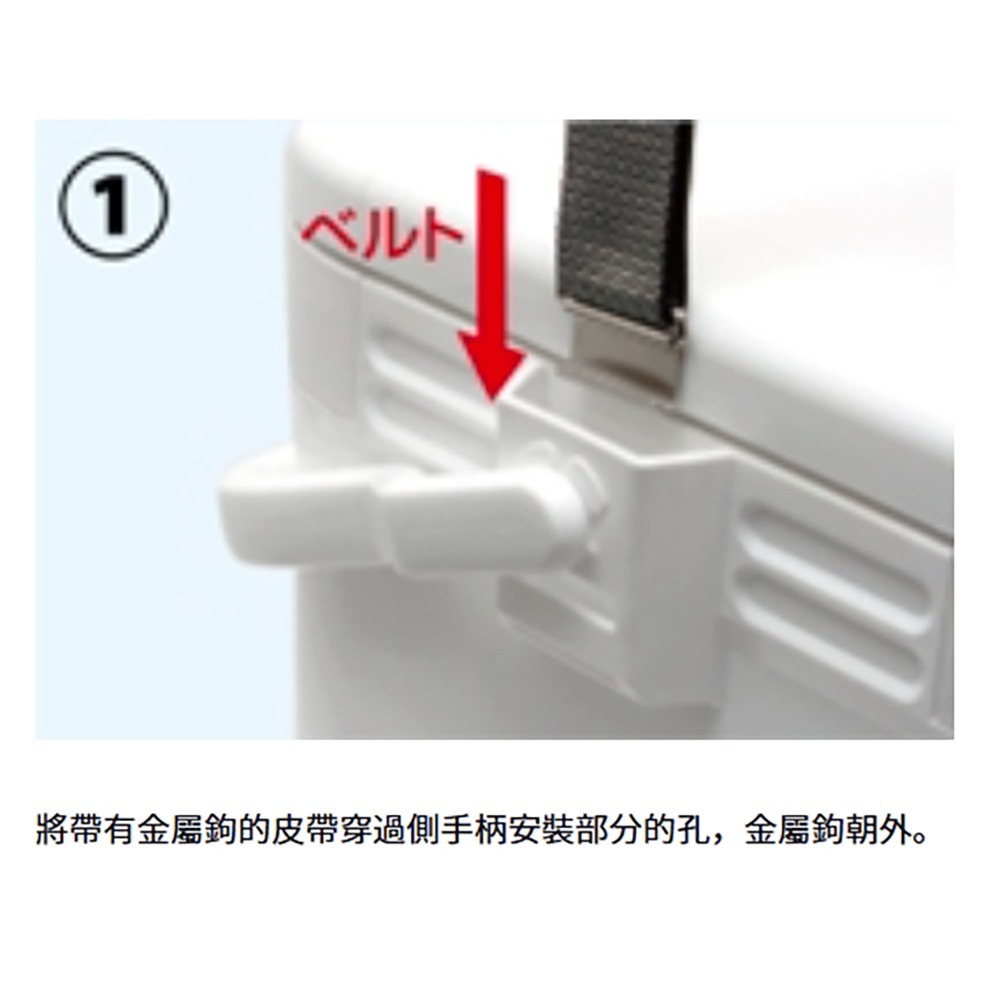 紅海釣具企業社【DAIWA】CP 冰箱背帶 170 170B 220B-細節圖5