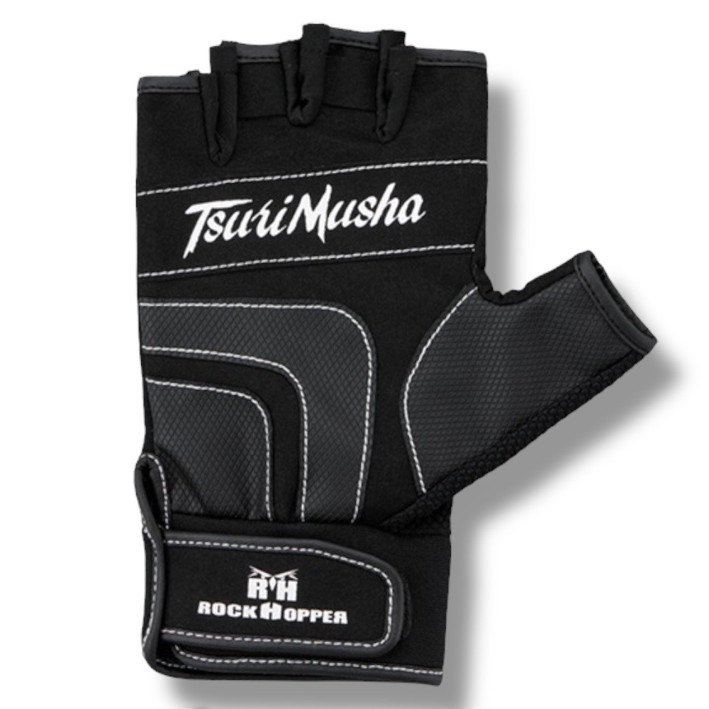 紅海釣具企業社【TSuriMusha】 釣武者 五指釣魚手套 (25年春夏款)-細節圖3