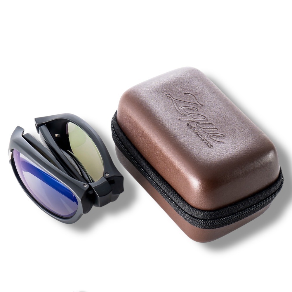 紅海釣具企業社【Zeque by ZEAL OPTICS】Fifty F-1740 黑色摺疊式多功能眼鏡#TVS/BM-細節圖3