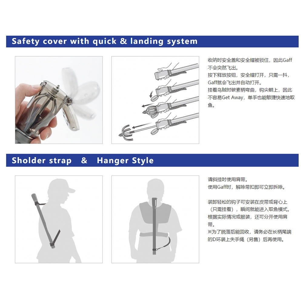 紅海釣具企業社【DAIICHISEIKO】32083  第一精工 Auto King Gaff 黑色軟絲塔鉤 500-細節圖11