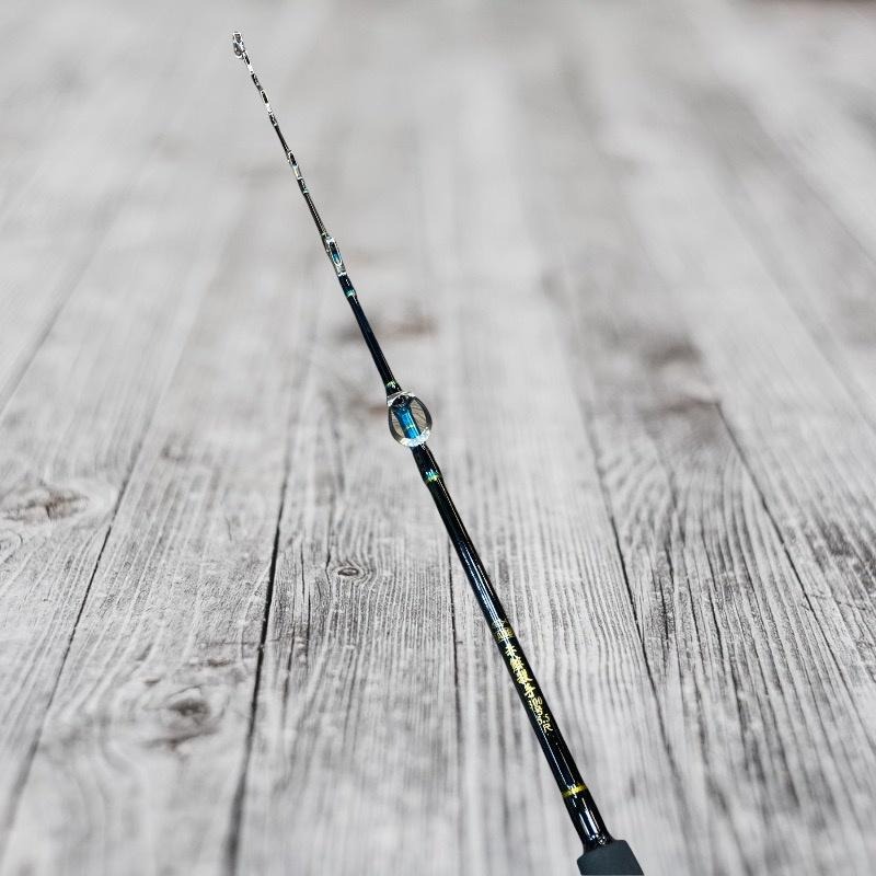 免運費 紅海釣具企業社《銘輝》實心赤宗殺手5.5尺 滑輪/船珠 船竿-細節圖2