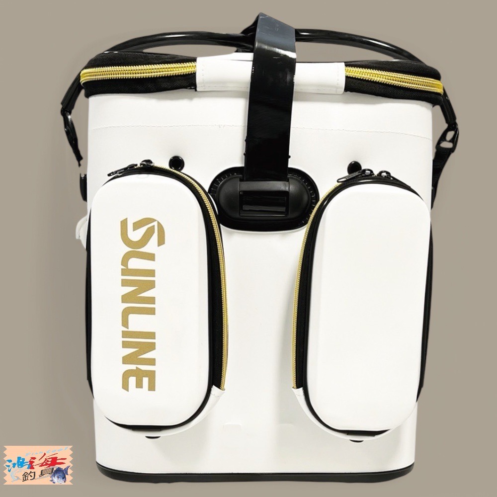 紅海釣具企業社【SUNLINE】SFB-0808 45CM 白色活魚桶 活餌桶-細節圖4