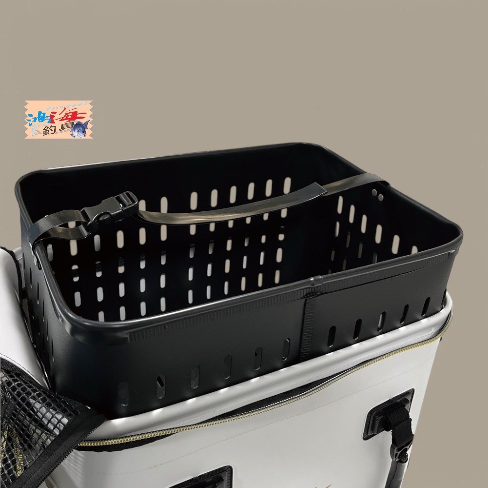 紅海釣具企業社【SUNLINE】SFB-0808 45CM 白色活魚桶 活餌桶-細節圖7