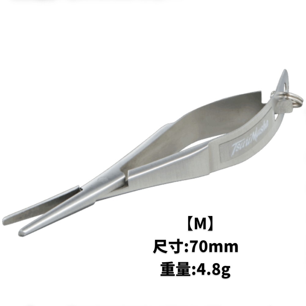 中壢紅海釣具【TSuriMusha】釣武者-多功能輕便釣魚鉗 咬鉛鉗 脫鉤器-規格圖6