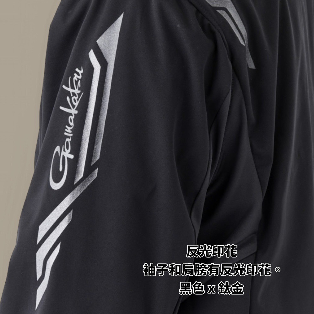 鴻海釣具企業社【gamakatsu】GM-3713 輕量防風釣魚長袖 (23年秋冬款)-細節圖9