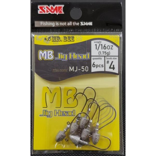 鴻海釣具企業社【SAME】MJ-50 鉛頭鉤 遠投 鉛頭形狀 路亞 軟蟲