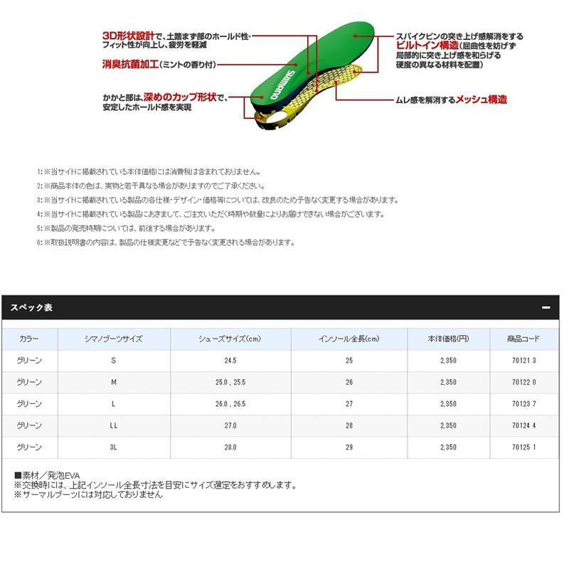 鴻海釣具企業社《SHIMANO》KT-001H 鞋墊-細節圖2