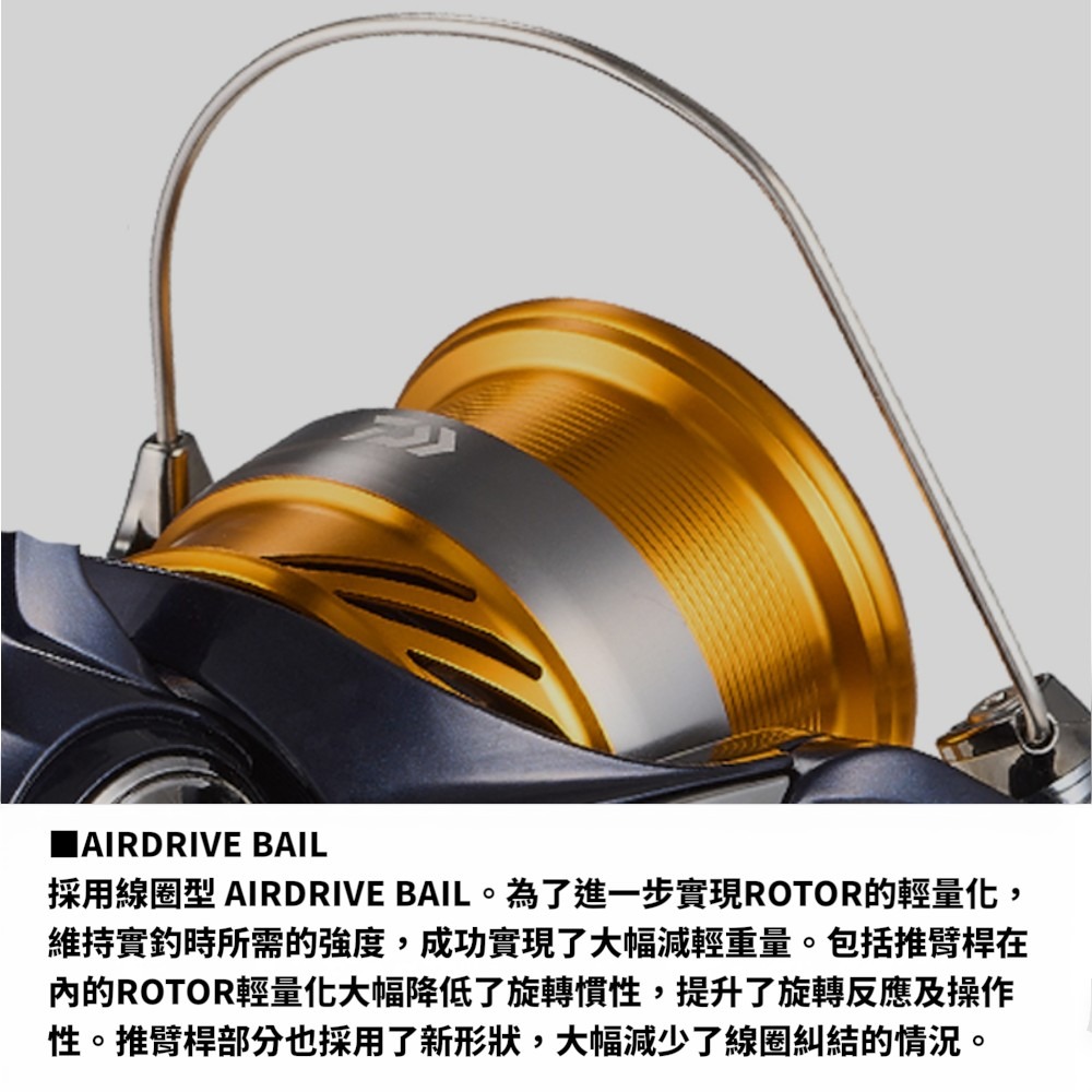 紅海釣具企業社【DAIWA】 REVROS LT  捲線器 (24年款) 紡車捲線器-細節圖6