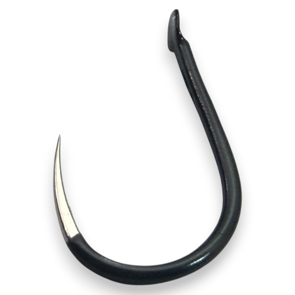 紅海釣具企業社 【gamakatsu】 A1 ひねくれグレ（ストレート） 有倒鈎 磯釣 黑鈎 磯釣鉤 黑毛鉤 黑鯛鉤-細節圖2