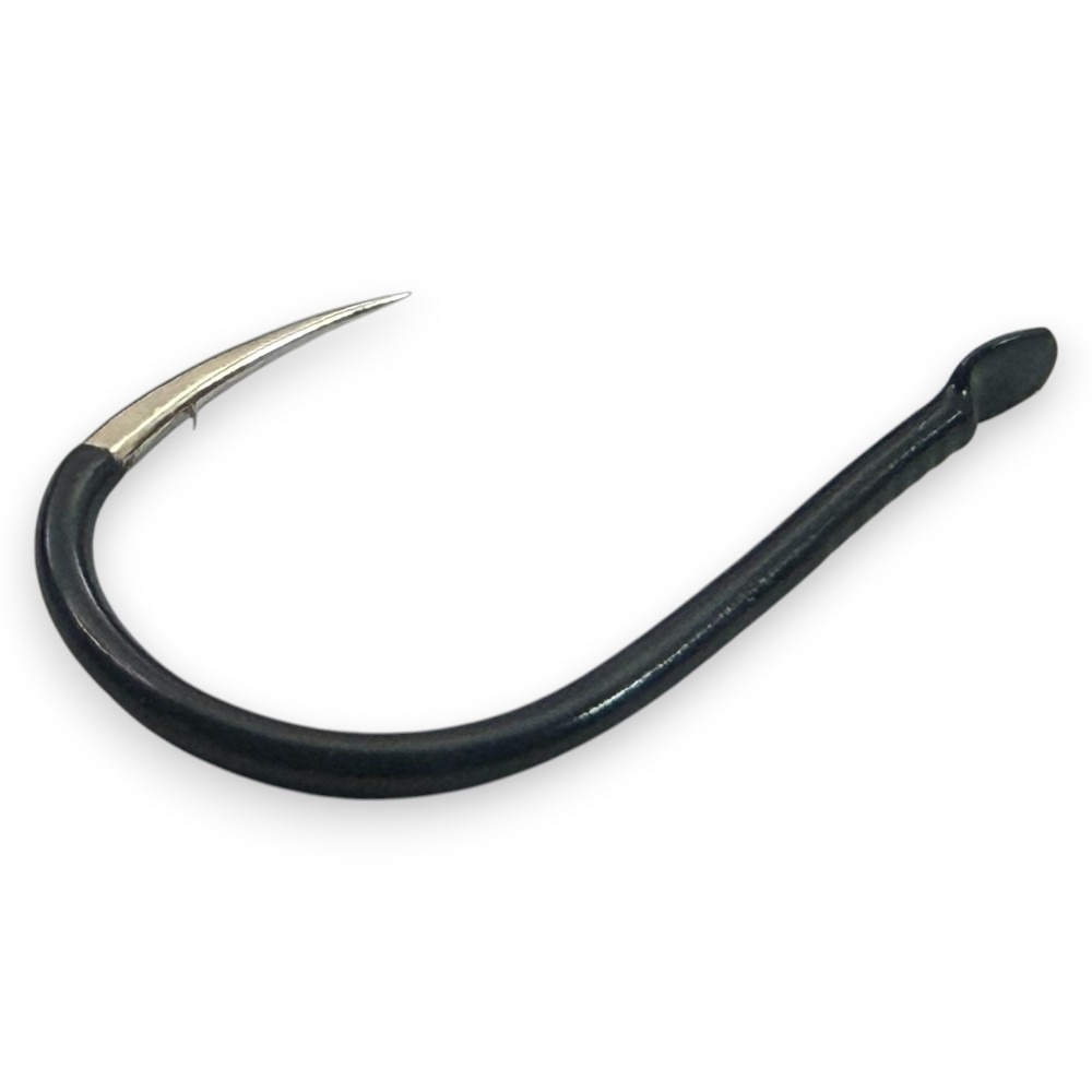 紅海釣具企業社 【gamakatsu】 A1 ひねくれグレ（ストレート） 有倒鈎 磯釣 黑鈎 磯釣鉤 黑毛鉤 黑鯛鉤-細節圖3