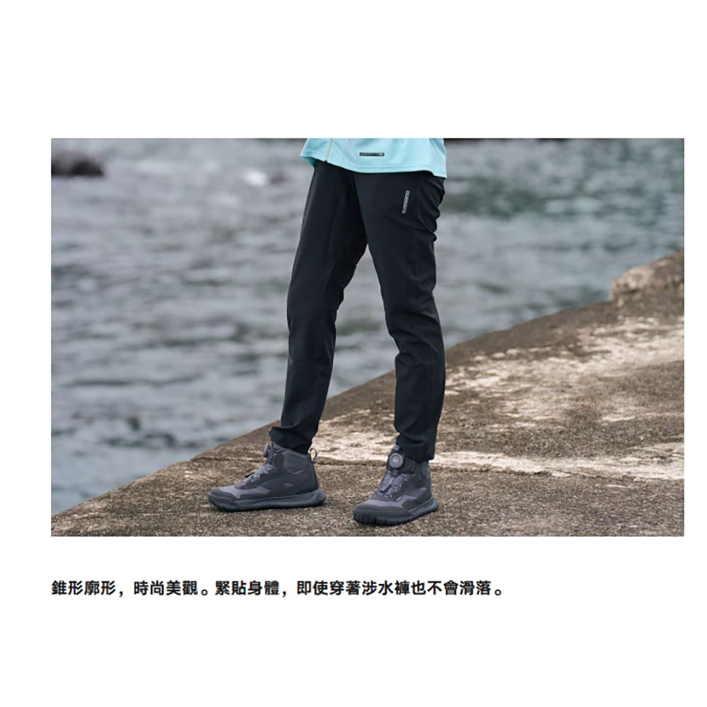 紅海釣具企業社【SHIMANO】WP-001Y 黑色吸水速乾釣魚長褲 (25年春夏款)-細節圖5