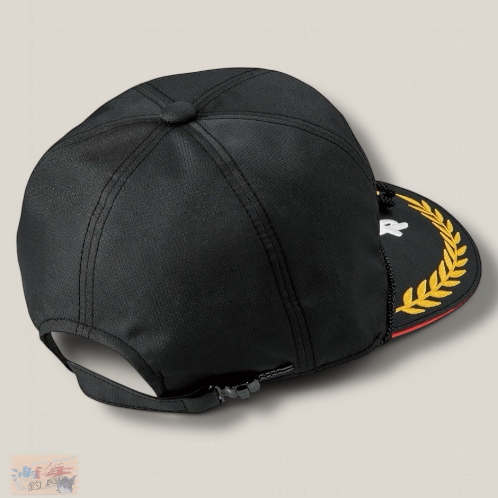 紅海釣具企業社【gamakatsu】GM-9124 (がま磯) 刺繡LOGO釣魚帽 (25年春夏款) 防潑水-細節圖3