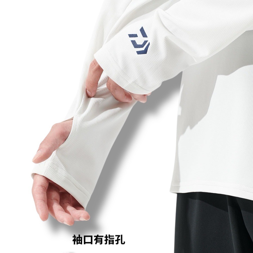 紅海釣具企業社【DAIWA】 DE-3525 Feel Alive. 吸水速乾防曬連帽釣魚長袖 [25年款]-細節圖8