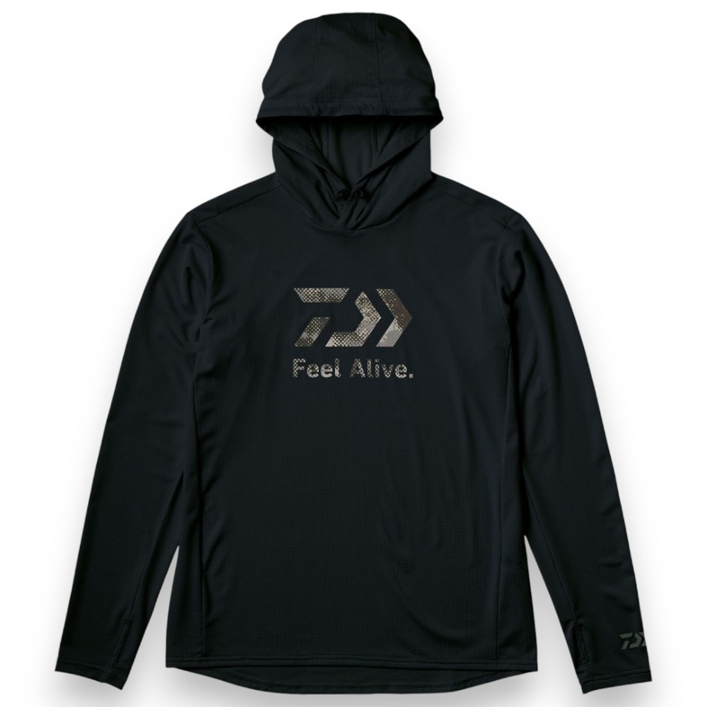 中壢紅海釣具【DAIWA】 DE-3525 Feel Alive. 吸水速乾防曬連帽釣魚長袖 [26年新色]-規格圖10