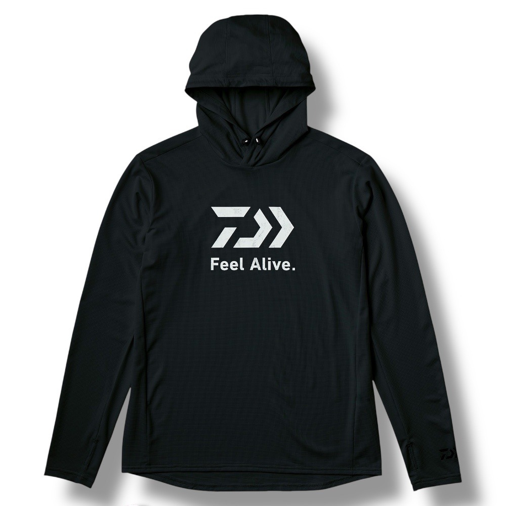 紅海釣具企業社【DAIWA】 DE-3525 Feel Alive. 吸水速乾防曬連帽釣魚長袖 [25年款]-規格圖11