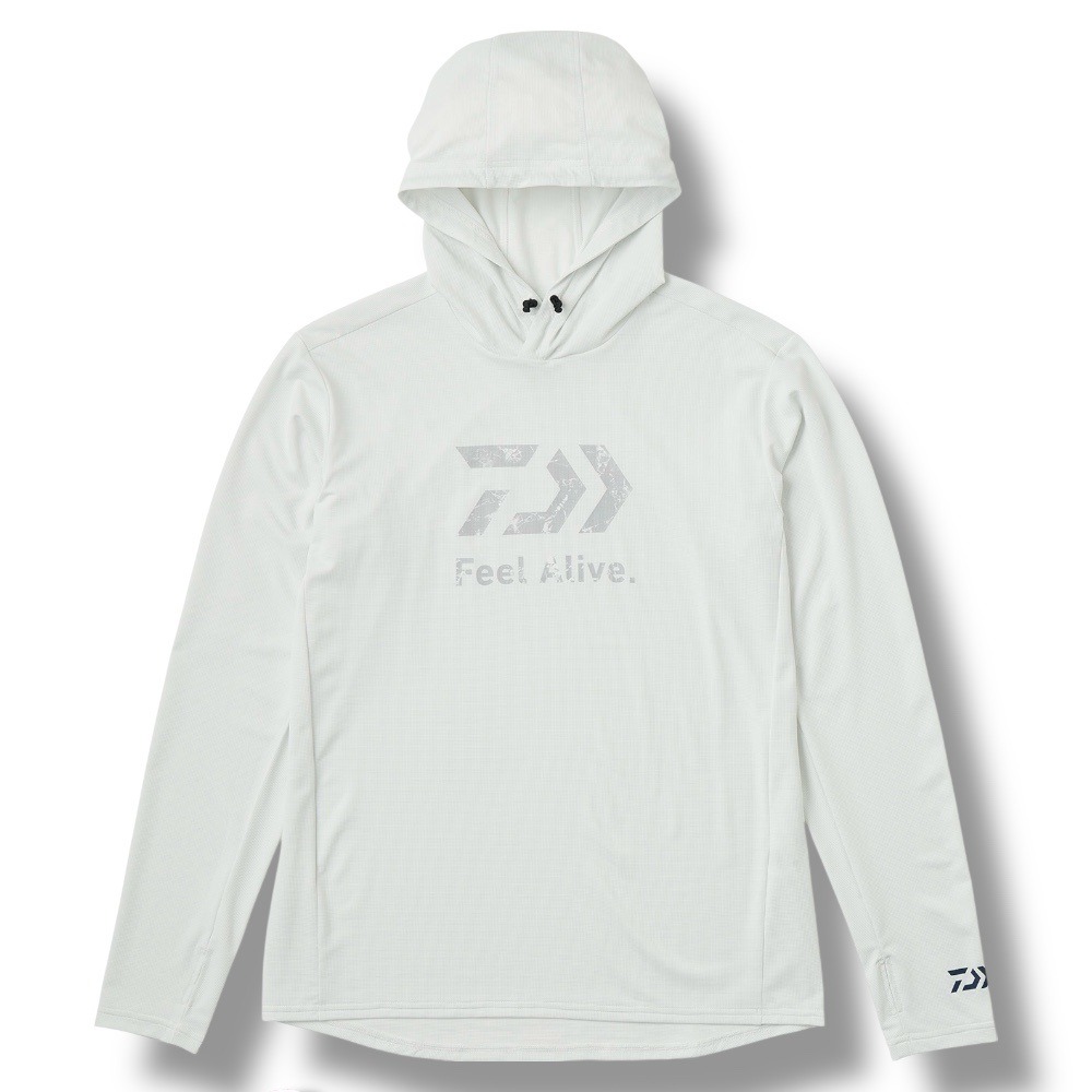紅海釣具企業社【DAIWA】 DE-3525 Feel Alive. 吸水速乾防曬連帽釣魚長袖 [25年款]-規格圖11