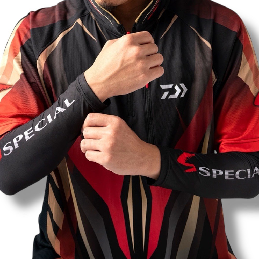 中壢鴻海釣具【DAIWA】DA-6425 ICEDRY SPECIAL 抗UV袖套 防曬袖套 涼感袖套 抗紫外線25年款-細節圖5