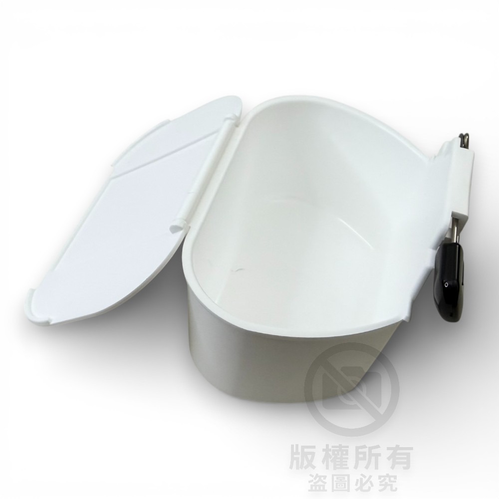 中壢紅海釣具【gamakatsu】GM-1415 黑色 胸用南極蝦盒 胸掛式南極蝦盒 別針式南極蝦盒 胸掛餌盒-細節圖5