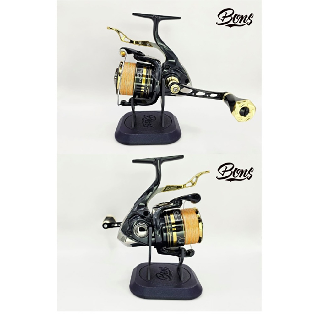 中壢紅海釣具【BONS】 Reel stand 捲線器展示架 (顏色多款) 捲線器座-細節圖5