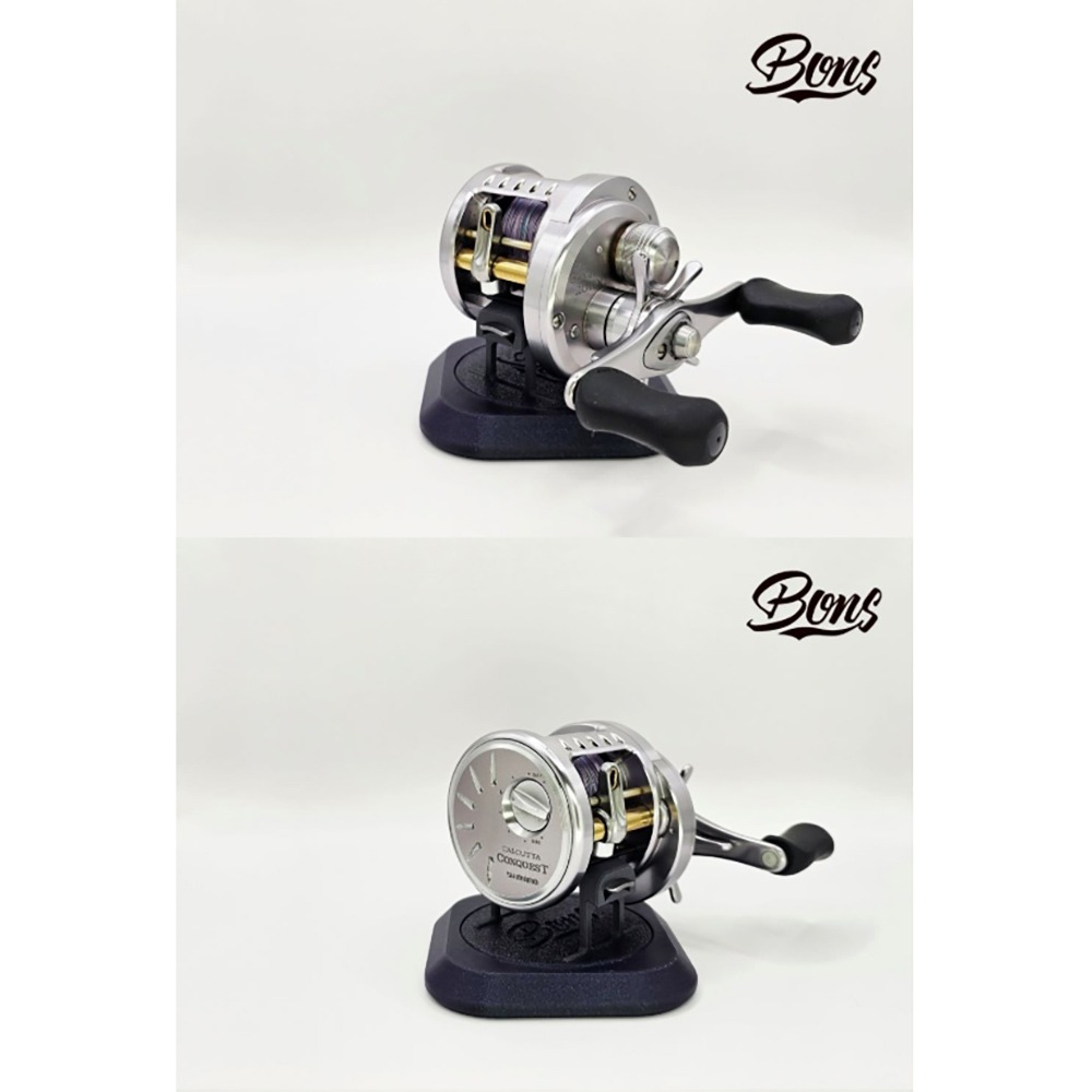 中壢紅海釣具【BONS】 Reel stand 捲線器展示架 (顏色多款) 捲線器座-細節圖9