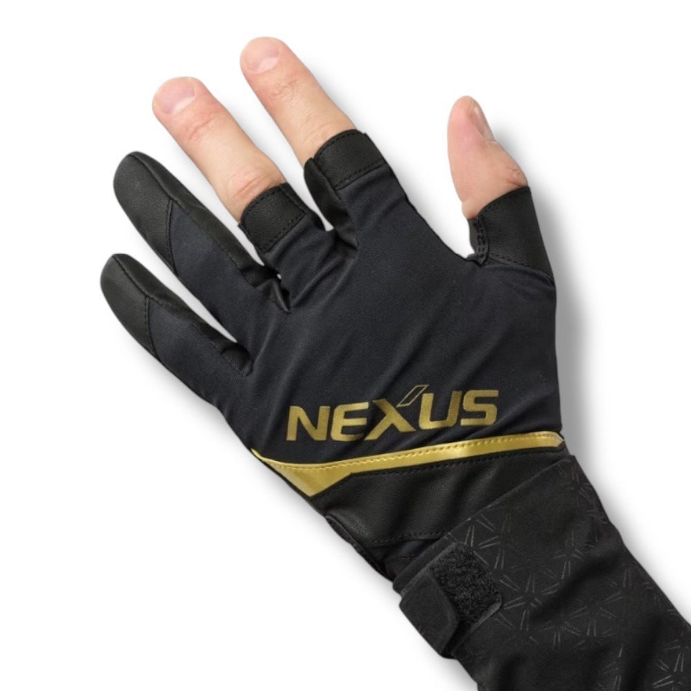 紅海釣具企業社【SHIMANO】 GL-104Y Nexus 彈性露三指釣魚手套 (25年春夏款)-細節圖2