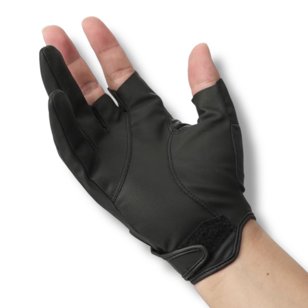 紅海釣具企業社【SHIMANO】 GL-104Y Nexus 彈性露三指釣魚手套 (25年春夏款)-細節圖3