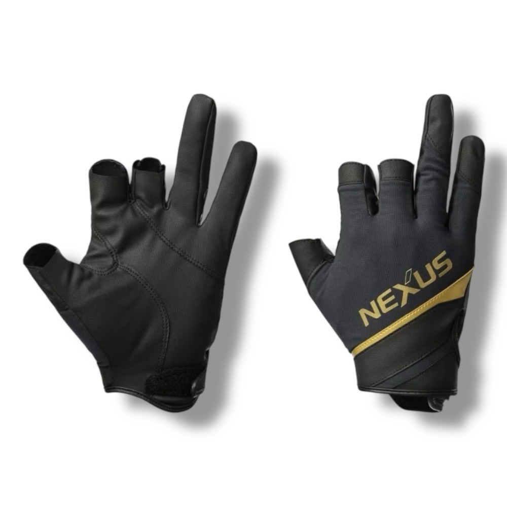 紅海釣具企業社【SHIMANO】 GL-104Y Nexus 彈性露三指釣魚手套 (25年春夏款)-規格圖10