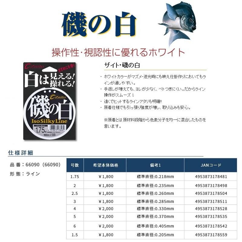 鴻海釣具企業社《OWNER》山元八郎 白 磯釣母線 磯釣 母線 尼龍線 半浮水線 懸浮線-細節圖3