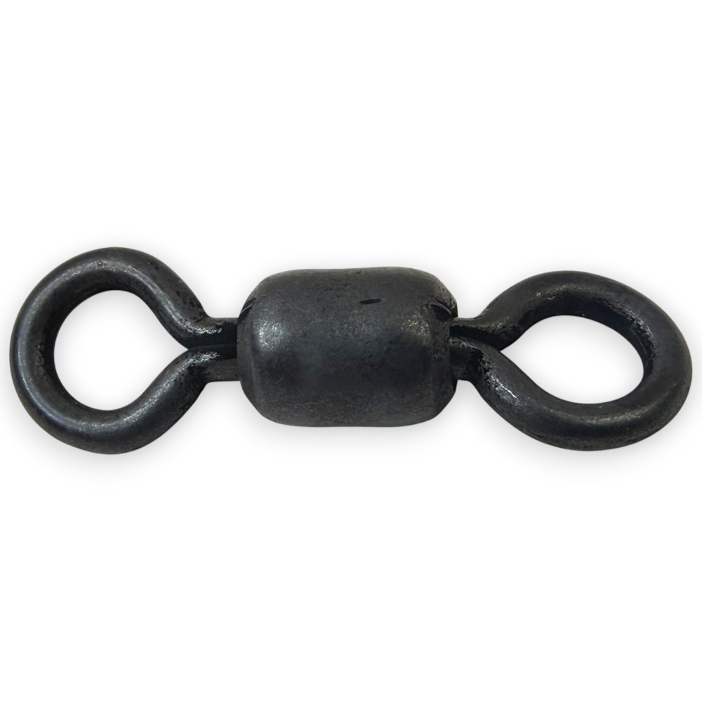 中壢紅海釣具【OWNER】KS-11黑色強力八字轉環  強力轉環 8字環  八字環-細節圖3